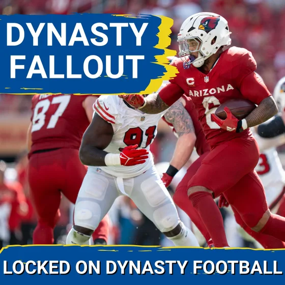 SURPRISING: James Conner Stays,  What Does That Mean For Trey Benson – Dynasty Impact!