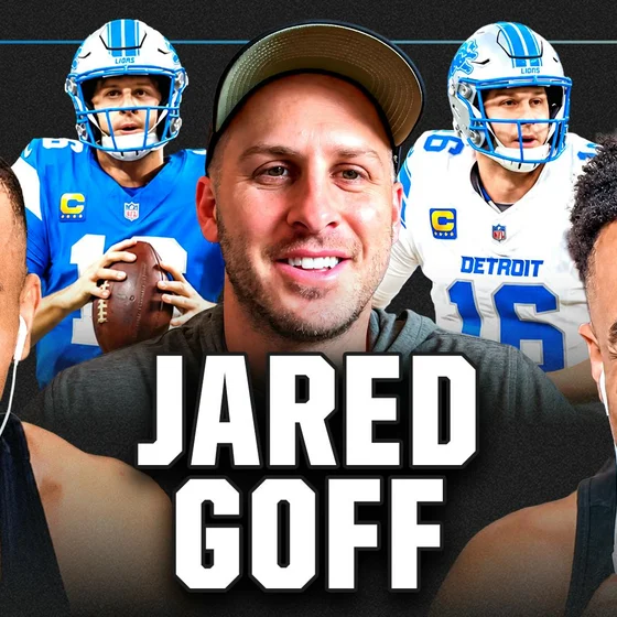 Jared Goff Reacts to Ben Johnson, the “System QB” Label & the Dan Campbell Tooth Story