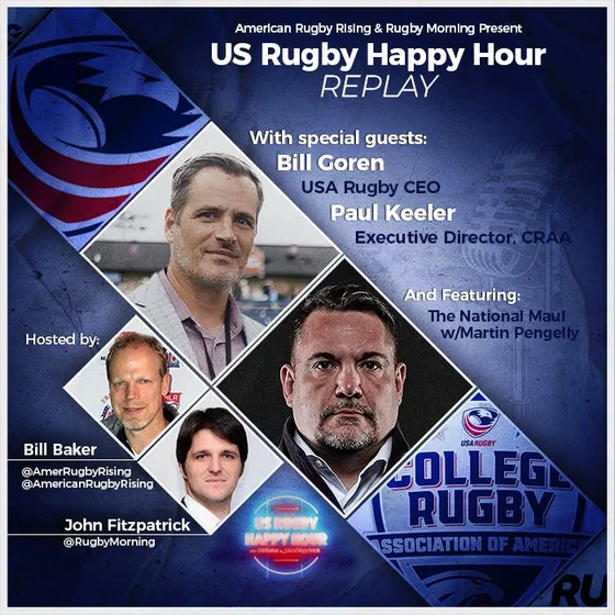 USA Rugby & CRAA Joint Venture: Unlocking the Future of College Rugby with Bill Goren & Paul Keeler