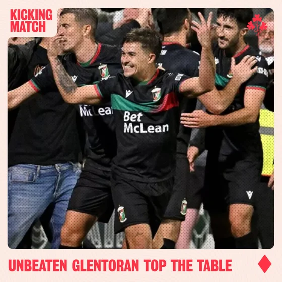 Can Glentoran maintain unbeaten surge to the top of the table?