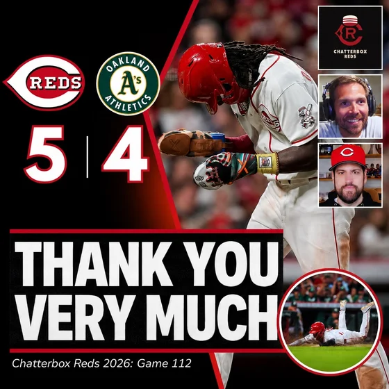 Game 112 - Reds 5, A's 4 (Reds STAY HOT in Miraculous Comeback Win!)