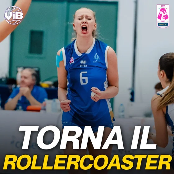 TORNA IL ROLLERCOASTER (2^ giornata LVF A2)