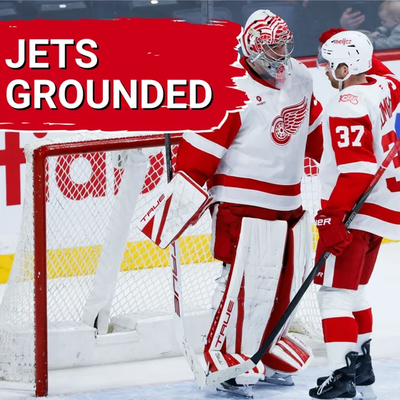 J.T. Compher scores twice against the Jets, to complete an extremely successful roadtrip for the Red Wings