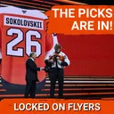 What did the Philadelphia Flyers EmphaSIZE with Maksim Sokolovskii & the 2026 NHL Draft Class?