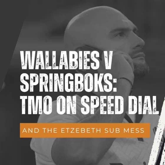 Wallabies v Springboks: TMO on Speed Dial
