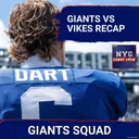 GIANTS SQUAD SHOW: GIANTS vs VIKINGS Recap!