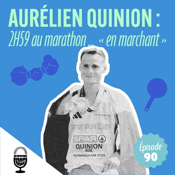 Aurélien Quinion : 2h59 au marathon... en marchant