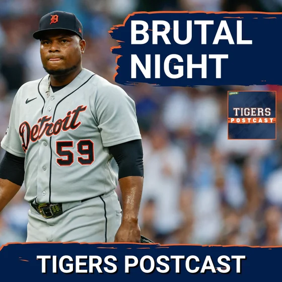 TIGERS POSTCAST: EMBARRASSING! Detroit Tigers BLOWN OUT By Cubs, Framber Valdez Pulled After 0.2 IP