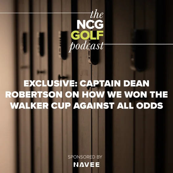 Exclusive: Captain Dean Robertson on how we won the Walker Cup against all odds