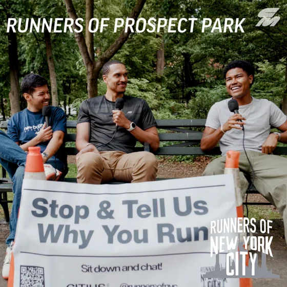 Runners of Prospect Park In Brooklyn