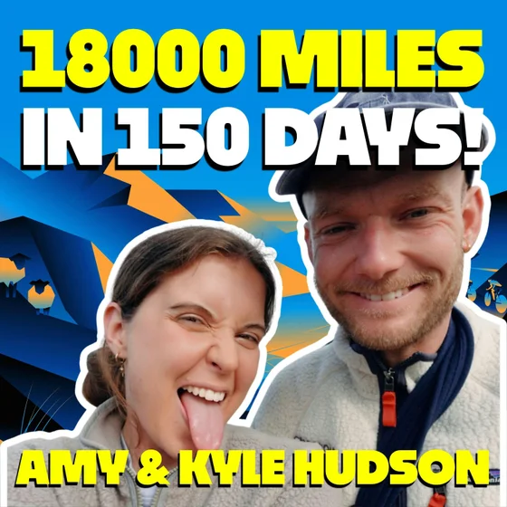 Chased by Bison, a Broken Collarbone and a World Record: Amy & Kyle Hudson.