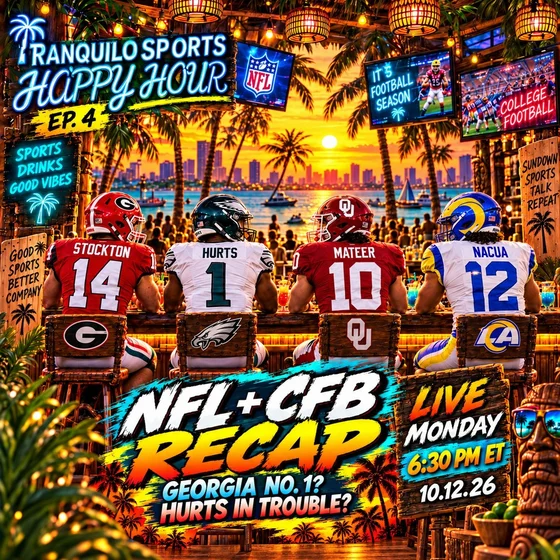 Georgia Takes No. 1, Hurts & Herbert Struggle + NFL Week 5 Thrillers 🍻