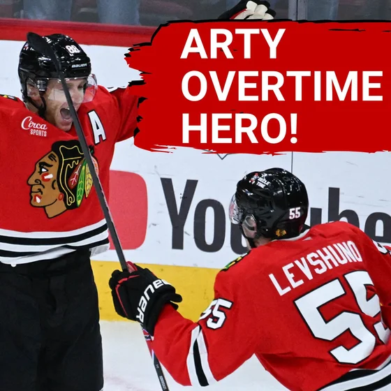 Blackhawks Beat Jets 4-3, Levshunov Scores OT Winner | Korchinski Now 8th NHL Defenseman