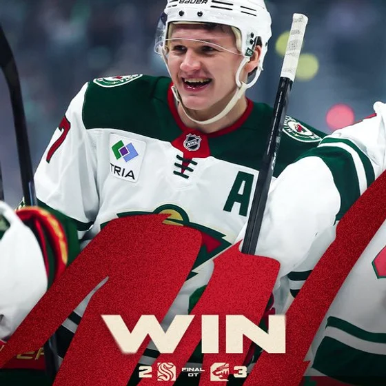 Wild 3, Kraken 2 OT  Full Postgame @KFAN1003