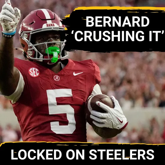 Steelers' Germie Bernard 'Crushing It' While Learning Mike McCarthy Offense | Will Howard for QB2?