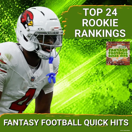Top 24 Rookies for Fantasy Football 2026