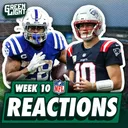 Drake Maye Outduels Baker Mayfield, Jonathan Taylor For MVP & Lamar Jackson | NFL WK10 Reactions