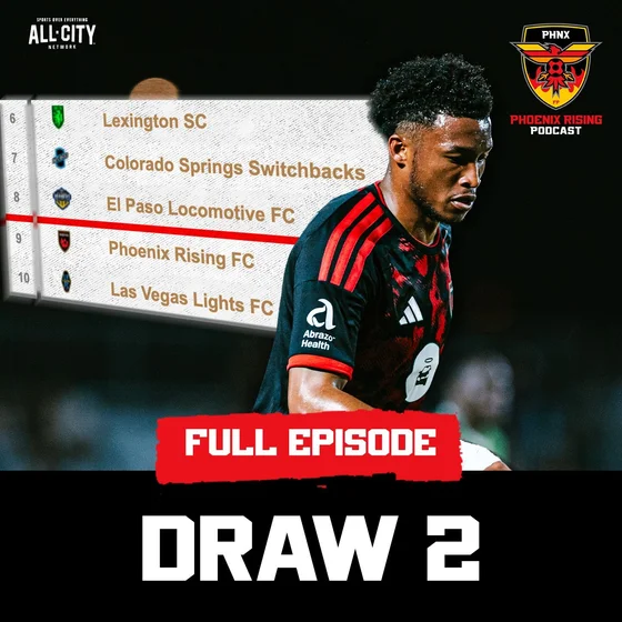 Phoenix Rising Draws TWO IN A ROW vs. Vegas & Hartford to Remain OUTSIDE USL Playoffs