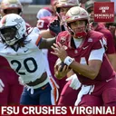 SHELLACKED: Florida State Seminoles CRUSH Virginia, Ashton Daniels SHATTERS Rushing Record