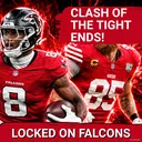 CLASH OF THE TIGHT ENDS: Kyle Pitts vs. George Kittle | Who Decides Atlanta Falcons Fate in Week 7?