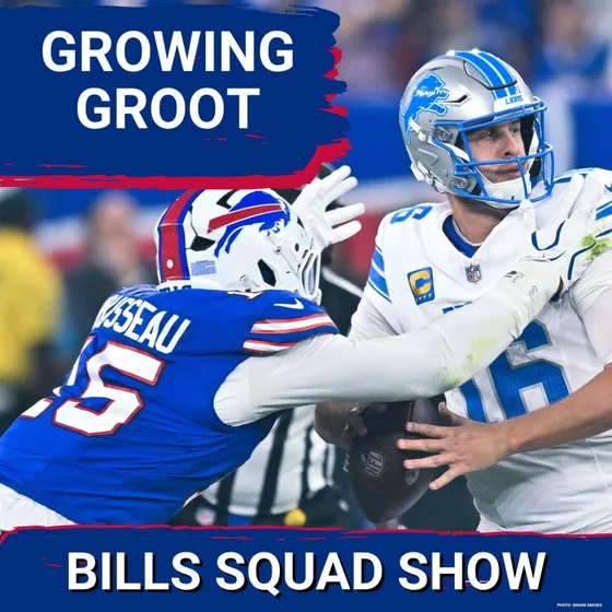 BILLS SQUAD SHOW: BREAKOUT - GREG ROUSSEAU'S EMERGENCE has Bills in AFC Driver's seat; Josh v. Drake