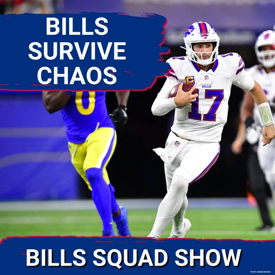 BILLS SQUAD SHOW: Buffalo Bills & Josh Allen DELIVER Overtime WIN, Greg Rousseau's BLOCK Saves Game