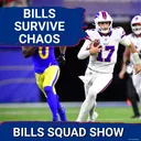 BILLS SQUAD SHOW: Buffalo Bills & Josh Allen DELIVER Overtime WIN, Greg Rousseau's BLOCK Saves Game