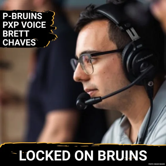 P-Bruins Chat with Play by Play Voice Brett Chaves