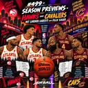 #499 - Season Preview - Hawks und Cavaliers mit Lorenzo Ligresti und Felix Sauer