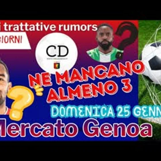 MERCATO GENOA - Il punto a una settimana dalla chiusura. L'analisi e cosa manca ancora