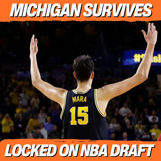 REACTION: Michigan Survives Nebraska and the Ramifications for the 2026 NBA Draft