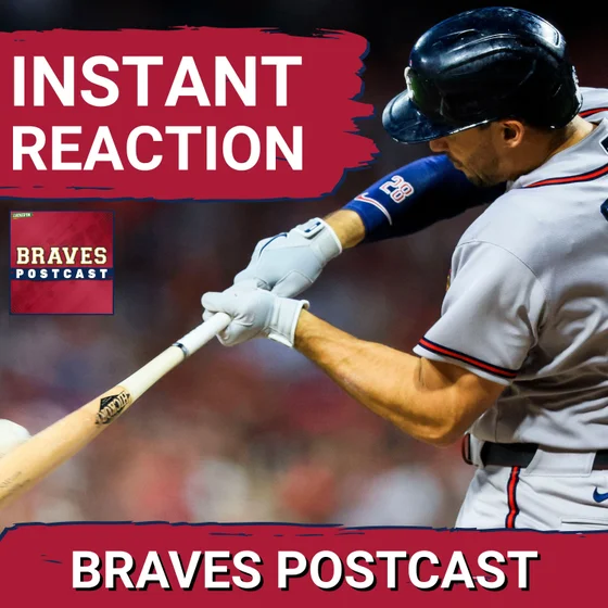 BRAVES POSTCAST: Matt Olson BLASTS Atlanta to extra innings win vs Baltimore Orioles LIVE REACTION