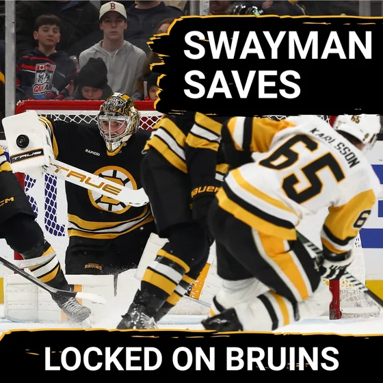 Bruins Grind Past Penguins, Swayman DOMINATES for Playoff Push