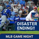 MLB GAME NIGHT: Phillies Rally Ends in DISASTER as Baserunning Errors COST Them vs. LA Dodgers!