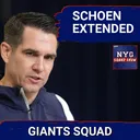GIANTS SQUAD SHOW: OTAs: Schoen Extension, Nabers Injury, Harbaugh Update