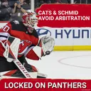 SIGNED: G Akira Schmid and the Panthers avoid arbitration after agreeing to a two-year deal!