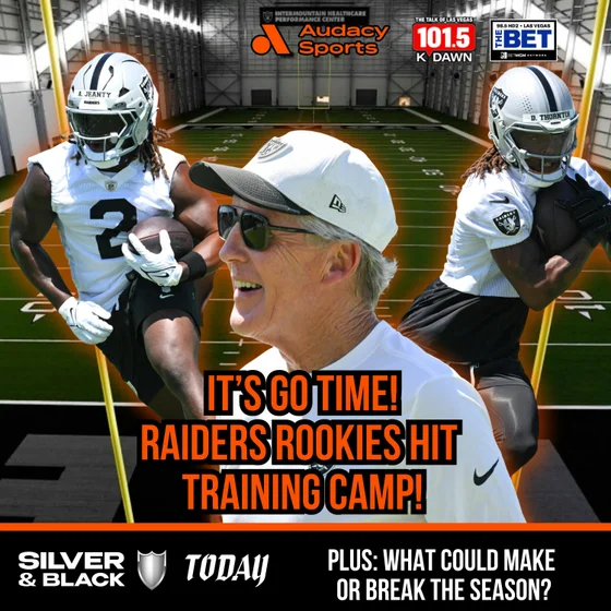 [FULL EPISODE] It's Go Time! Raiders Rookies Report to Camp
