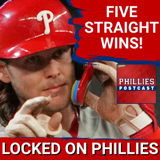 PHILLIES POSTCAST: Philadelphia Phillies get 5th Straight Win, with 6-4 VICTORY over Miami Marlins