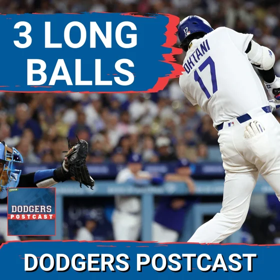 DODGERS  POSTCAST: HOMERS from Shohei Ohtani, Mookie Betts, and Hunter Feduccia
