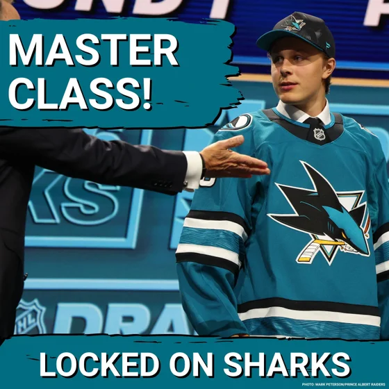 DRAFT MASTERCLASS: San Jose Sharks Secure Stenberg, Verhoeff, Lin—Fans CELEBRATE Historic Haul