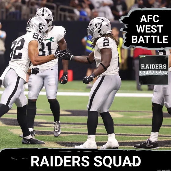 RAIDERS SQUAD SHOW: Las Vegas RAIDERS vs Kansas City CHIEFS PREVIEW, AFC WEST 1st place BATTLE