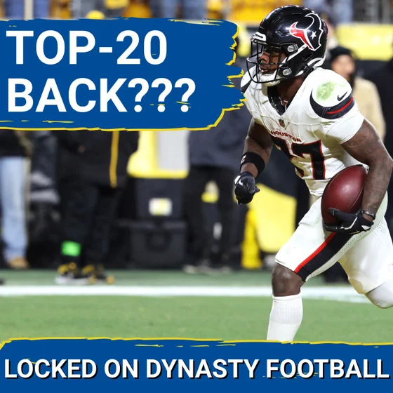 BOLD: Texans RB Woody Marks OVER Josh Jacobs In Dynasty Leagues! | Top-20 Dynasty Running Back?