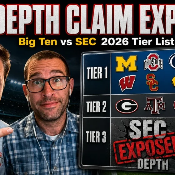 SEC’s ‘More Depth’ Claim Exposed by This Big Ten vs SEC Tier List