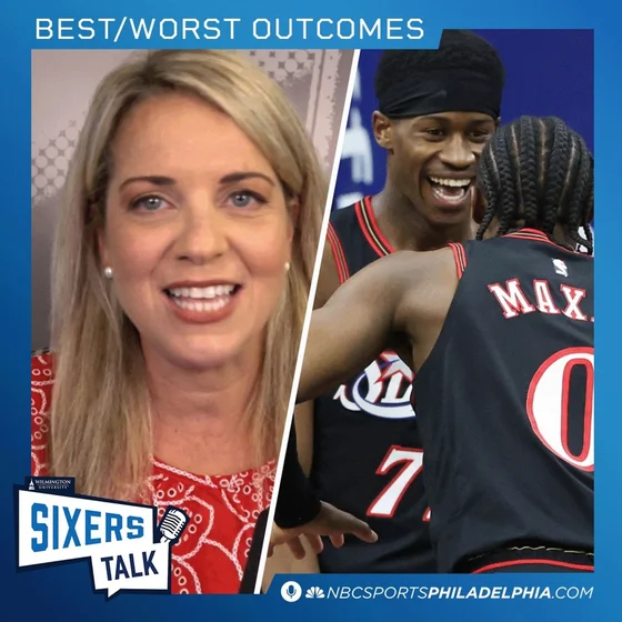 What're the best and worst outcomes for the Sixers starting five? Who will lead them?
