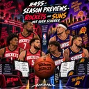 #495 Season Previews - Rockets und Suns mit Sven Scherer