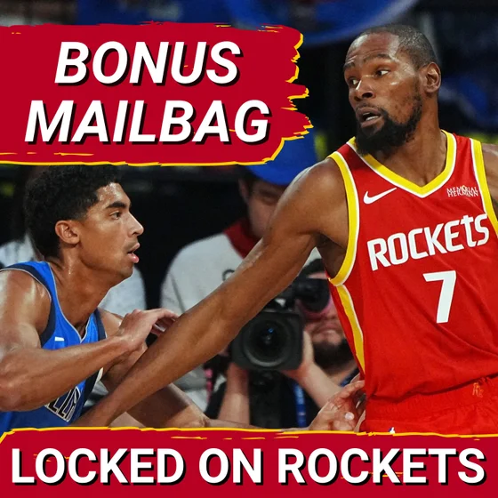 Rockets Vs Mavs LIVE Postgame Mailbag: Kevin Durant USAGE Concerns, Amen Thompson's ROLE & More