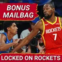 Rockets Vs Mavs LIVE Postgame Mailbag: Kevin Durant USAGE Concerns, Amen Thompson's ROLE & More