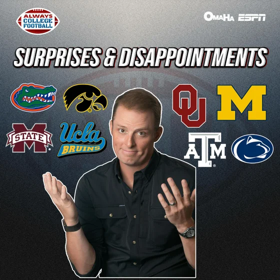 McElroy’s Surprises & Disappointments + October games that shape the CFP | Always College Football