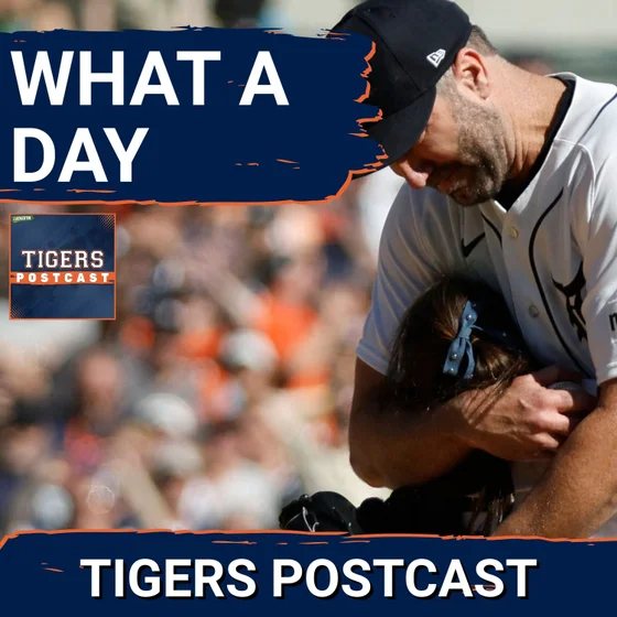 TIGERS POSTCAST: MUST SEE JV + WALK OFF WIN! Justin Verlander Final Start & Valencia HITS WALK OFF!