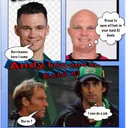 Comedian Andy Lee and his T20 Bald Xl